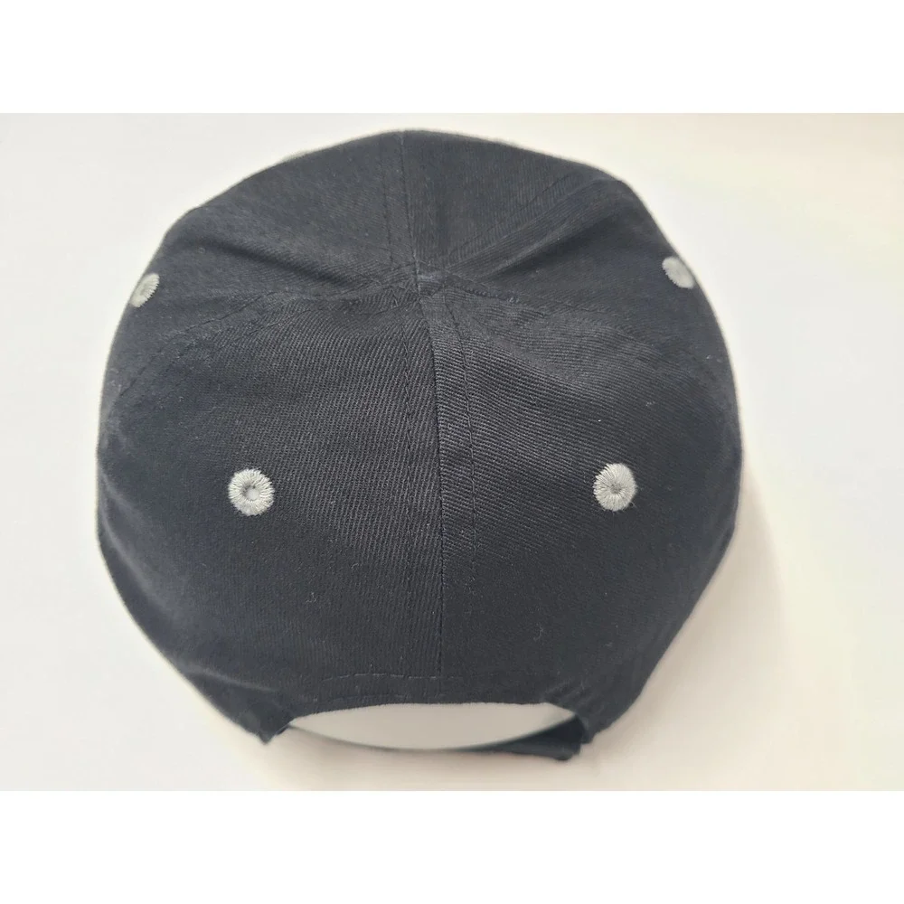 Youth Size 4-7 Nike Adjustable Hat Cap‎ Cotton Swoosh Logo Boy Girl Black Gray